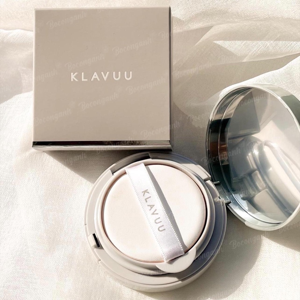 Phấn nước klavuu urban pearlsation high coverage tension cushion ex spf50+ pa++++ 12g