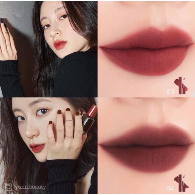 Son Romand Blur Fudge Tint 5g (son kem lì full 8 màu)