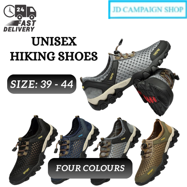 Hiking Shoes Kasut Hiking Trekking Shoes Kasut Mendaki Waterproof Shoe  Outdoor Camping Water Rafting Fishing Anti Slip