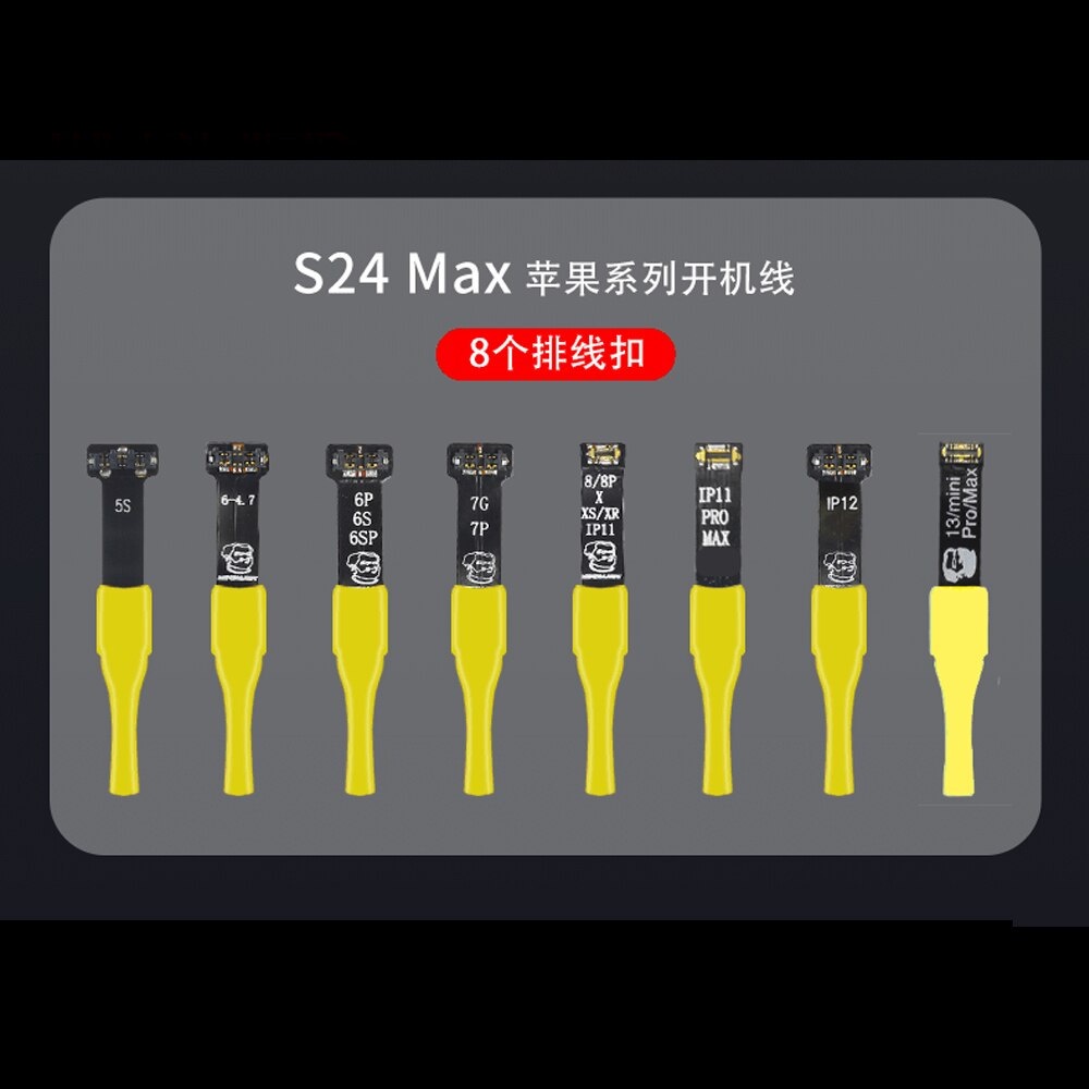 Dây cấp nguồn iP và Androi S24 Max (5S đến 14PM, 16 đầu Androi)
