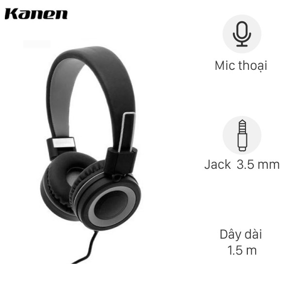 IP892 Tai nghe chụp tai Kanen