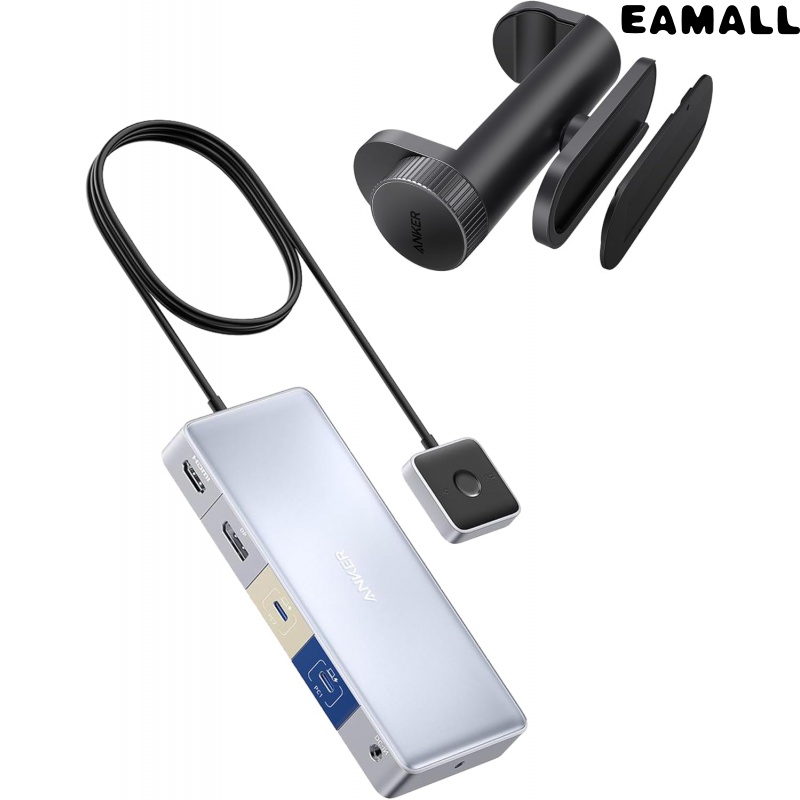 anker kvm 553 usb-c ドッキングステーション アンカー Anker 553 USB C Docking Station with KVM Switch Dual 4K Monitor