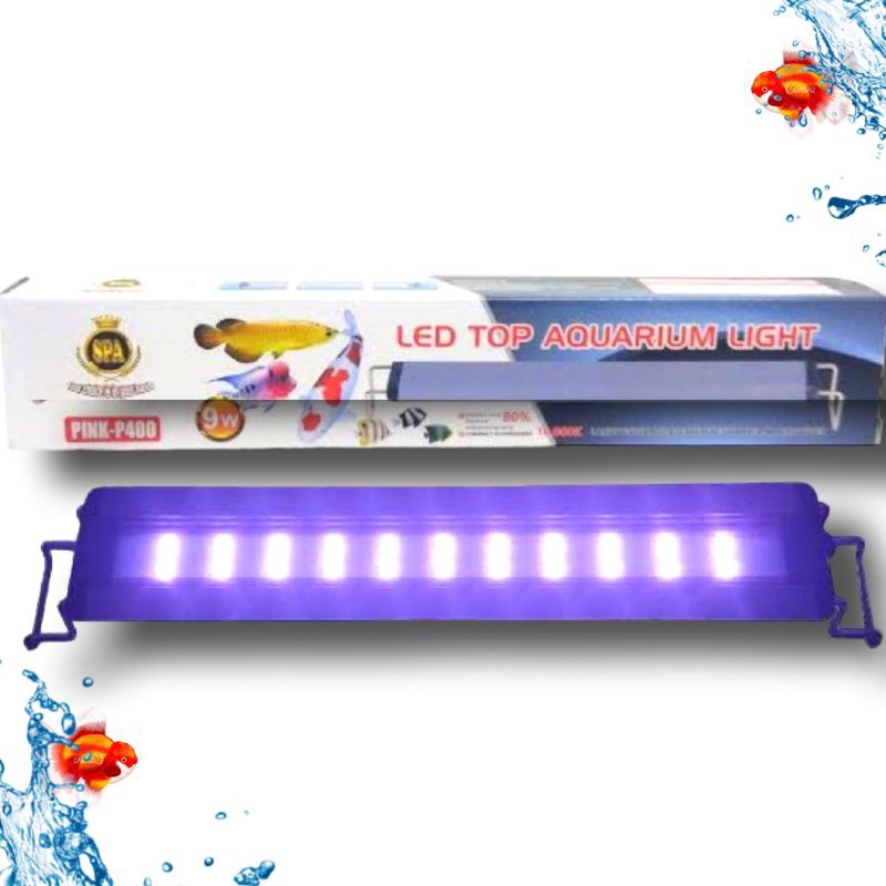 Lampu led aquarium aquascape SPA P 400