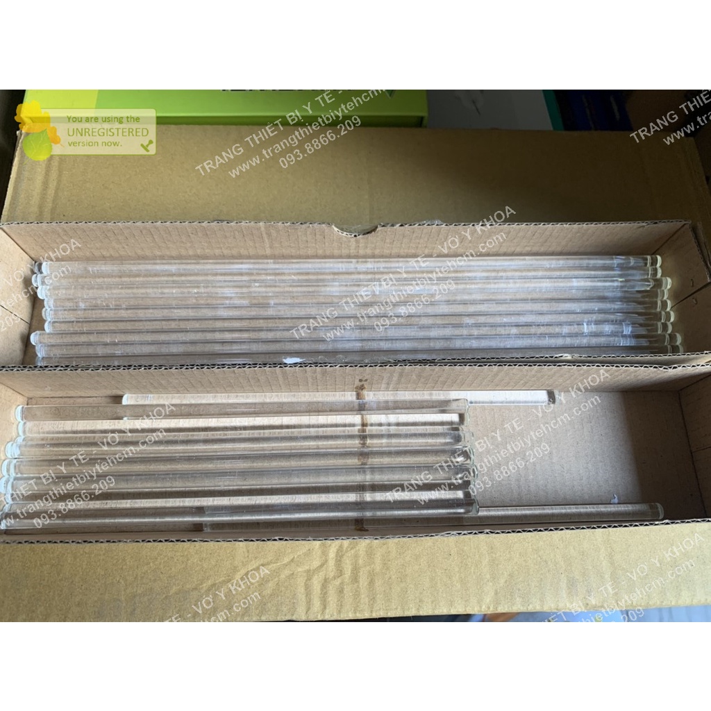 ĐŨA THỦY TINH 20cm 30cm (phi 6-7cm)