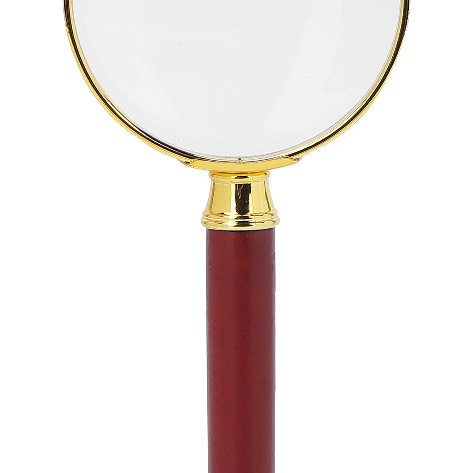 [Fancytoy] 10X Handheld Magnifying Glass Reading Magnifier With Wooden Handle
