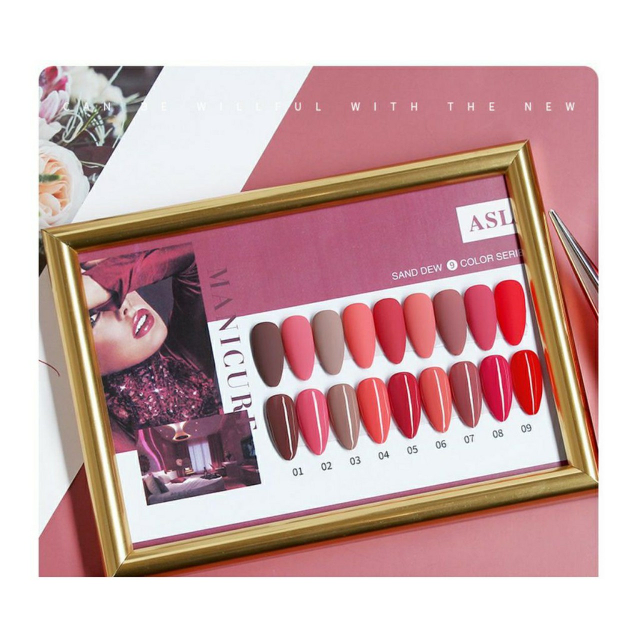 Sơn Gel AS Mã ASL 15ml Chính Hãng