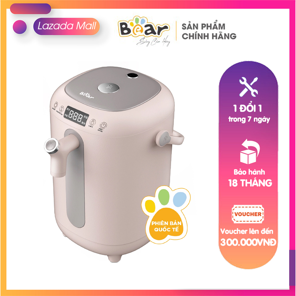 Bình thủy điện thông minh 3L Bear KE-B30V1
