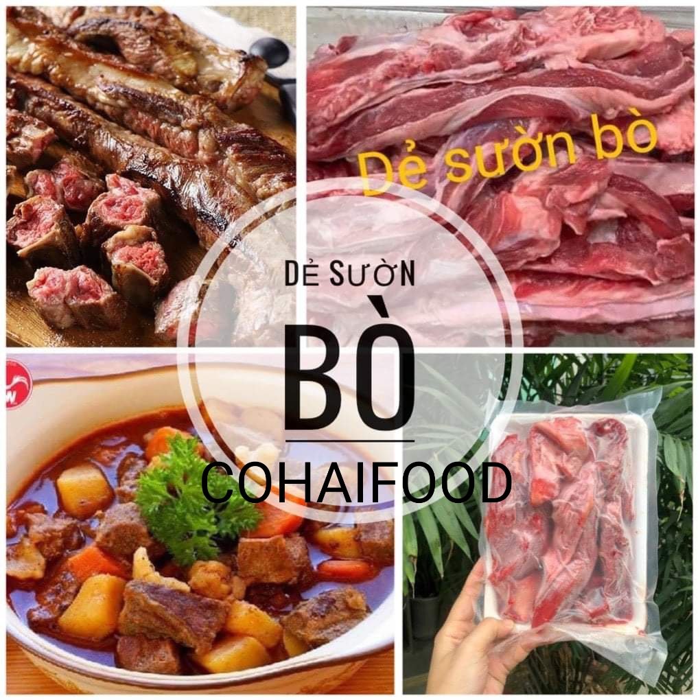 Dẻ Sườn Bò Rút Xương Ngon - 1Kg (Hỏa Tốc 2H HCM)