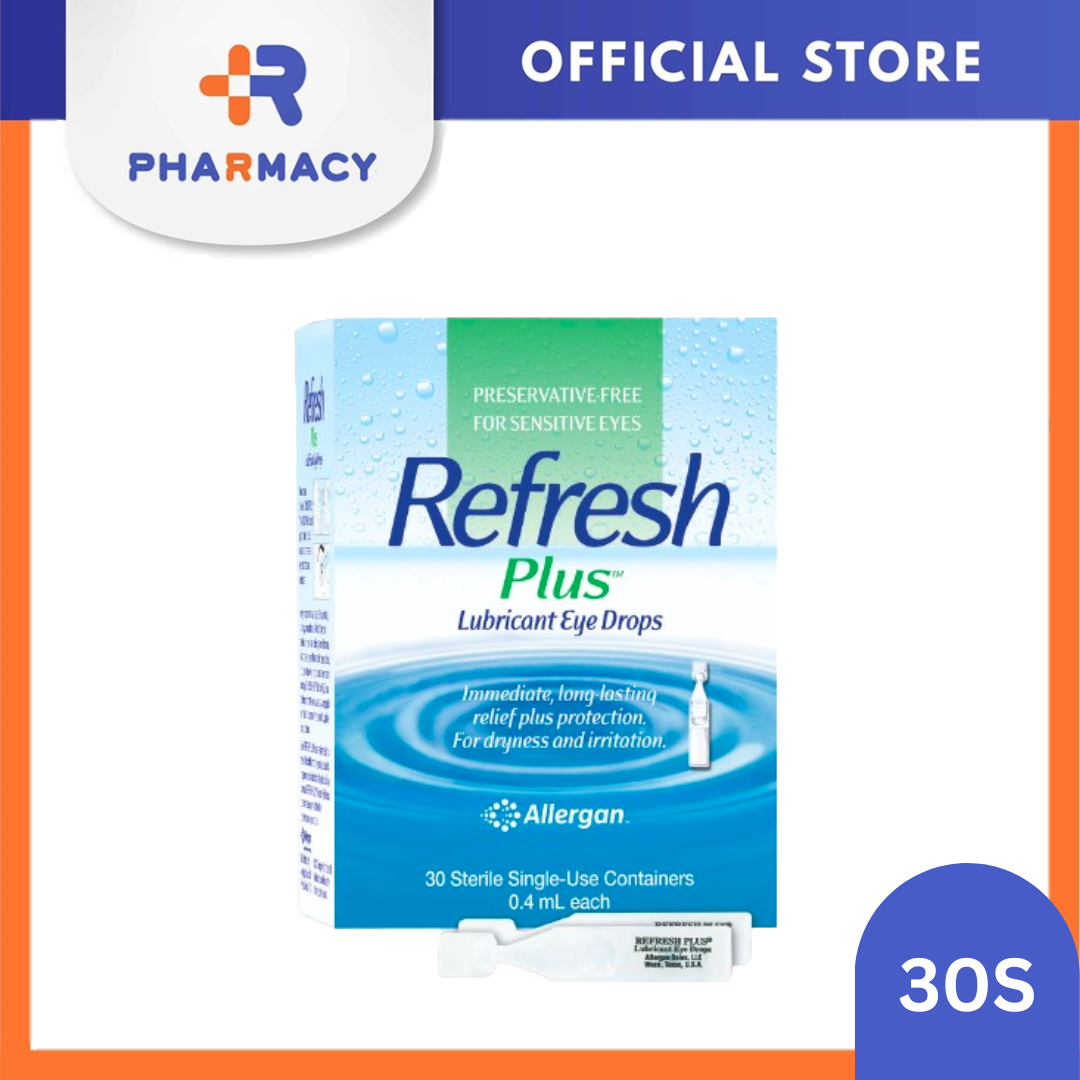 R Pharmacy Refresh Plus Eye Drop 30S [2025 Expiry Batch] Lazada