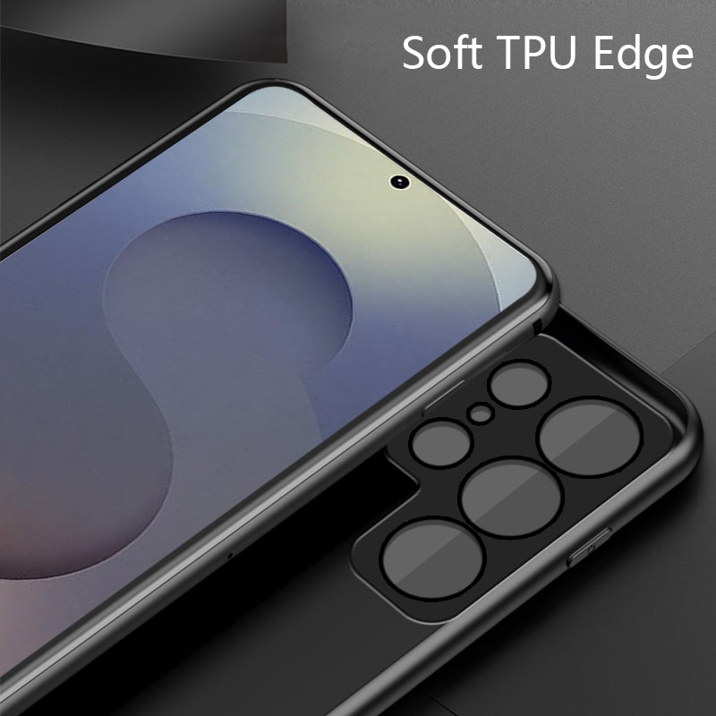 Biruiqu%20For%20Samsung%20Galaxy%20S25%20S25+%20S25%20Ultra%20Shockproof%20Gradient%20Tempered%20Glass%20Back%20Soft%20Silicone%20Edge%20Case%20Cover%20-%20Image%205