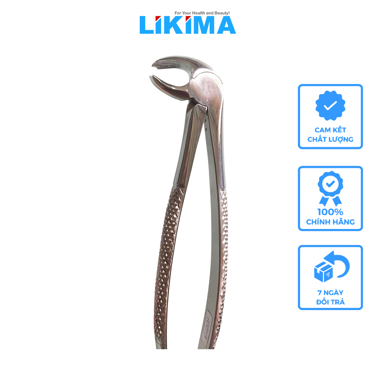 Kìm nhổ R678 hàm dưới (kìm mỏ chim có mấu) 1009 - Likima