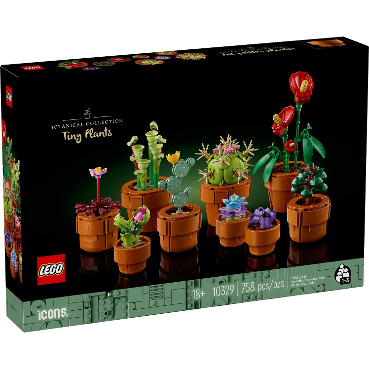 10329 Lego Creator Expert Botanical Collection Tiny Plants - Đồ chơi lắp ráp Chậu hoa mini