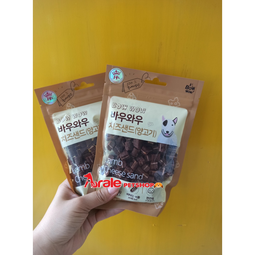 PHÔ MAI VIÊN BOWWOW CHO CHÓ MÈO - 100G