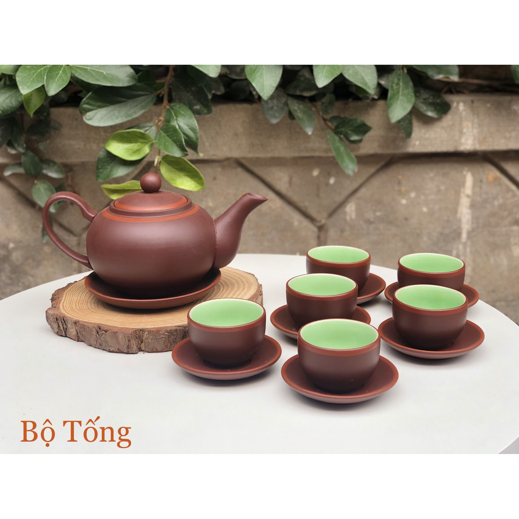 Ấm chén tử sa Bát Tràng ( chọn mẫu )