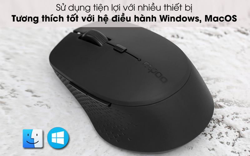 Chuột không dây Silent Rapoo M300 ( Like New )