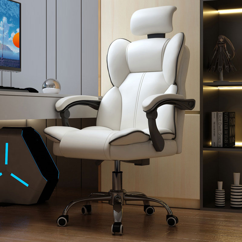  Computer chair home comfort sedentary gaming chair backrest ergonomic chair office swivel chair anchor lift seat 
