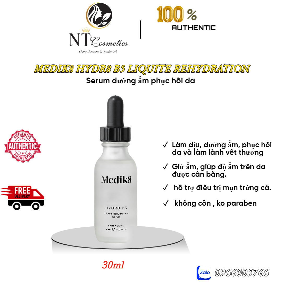 Serum medik8 Hydr8 B5 liquite Hydration - 30ml