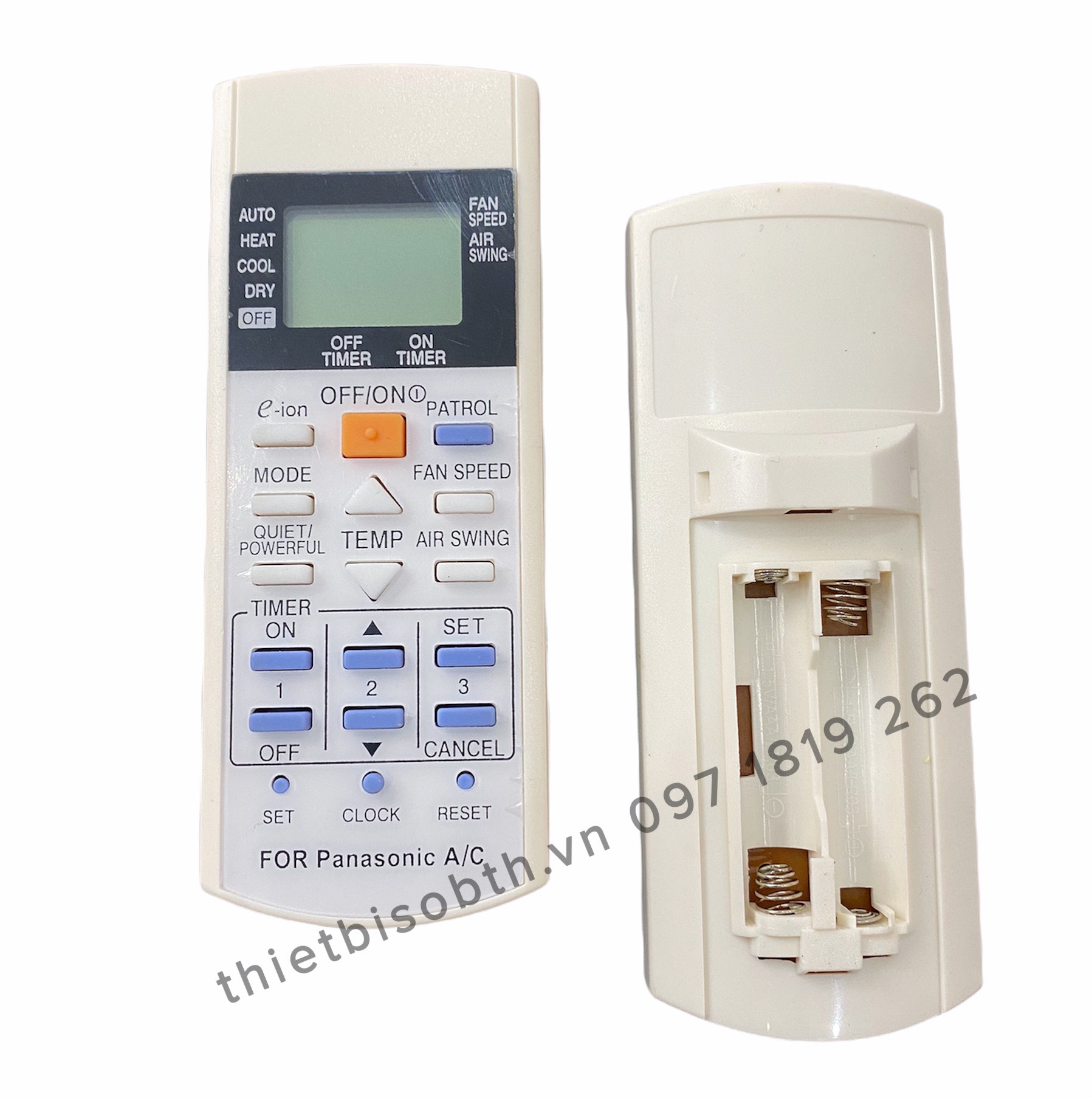 Điều Khiển Điều Hòa PANASONIC Thường 1 Chiều
