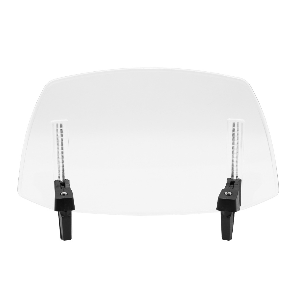 Motorcycle Windshield Adjustable Universal Windscreen Wind Deflector Spoiler Extension for Kawasaki for Honda for BMW for Yamaha