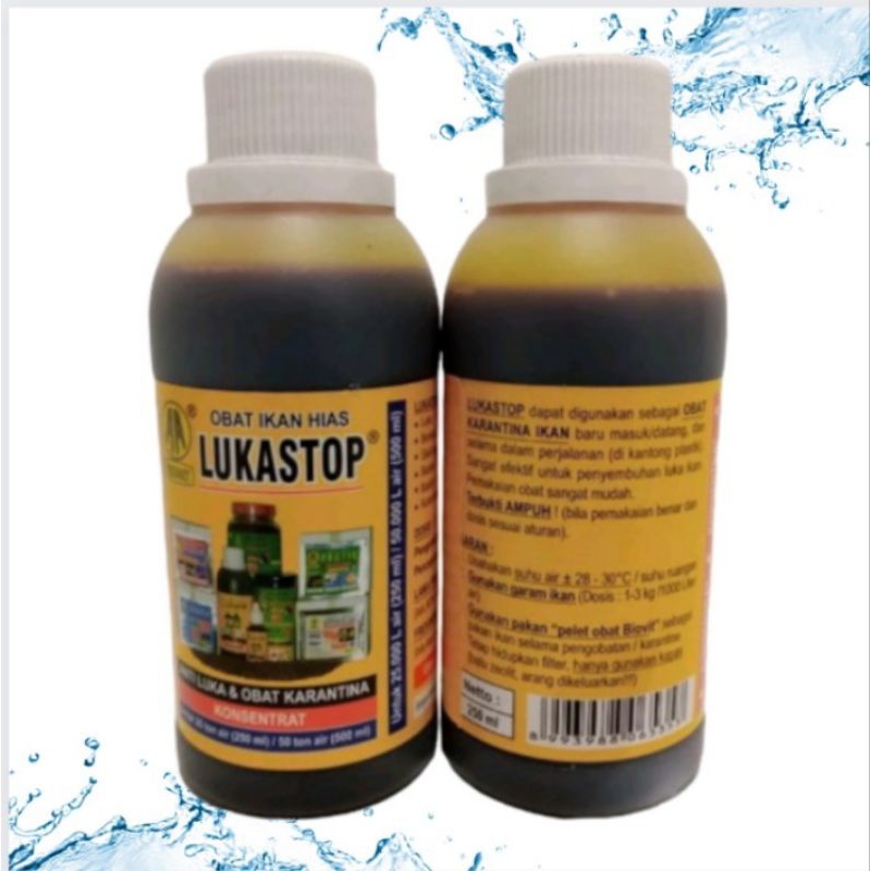 Obat ikan anti bakteri  AKARI AA LUKA STOP 500ML