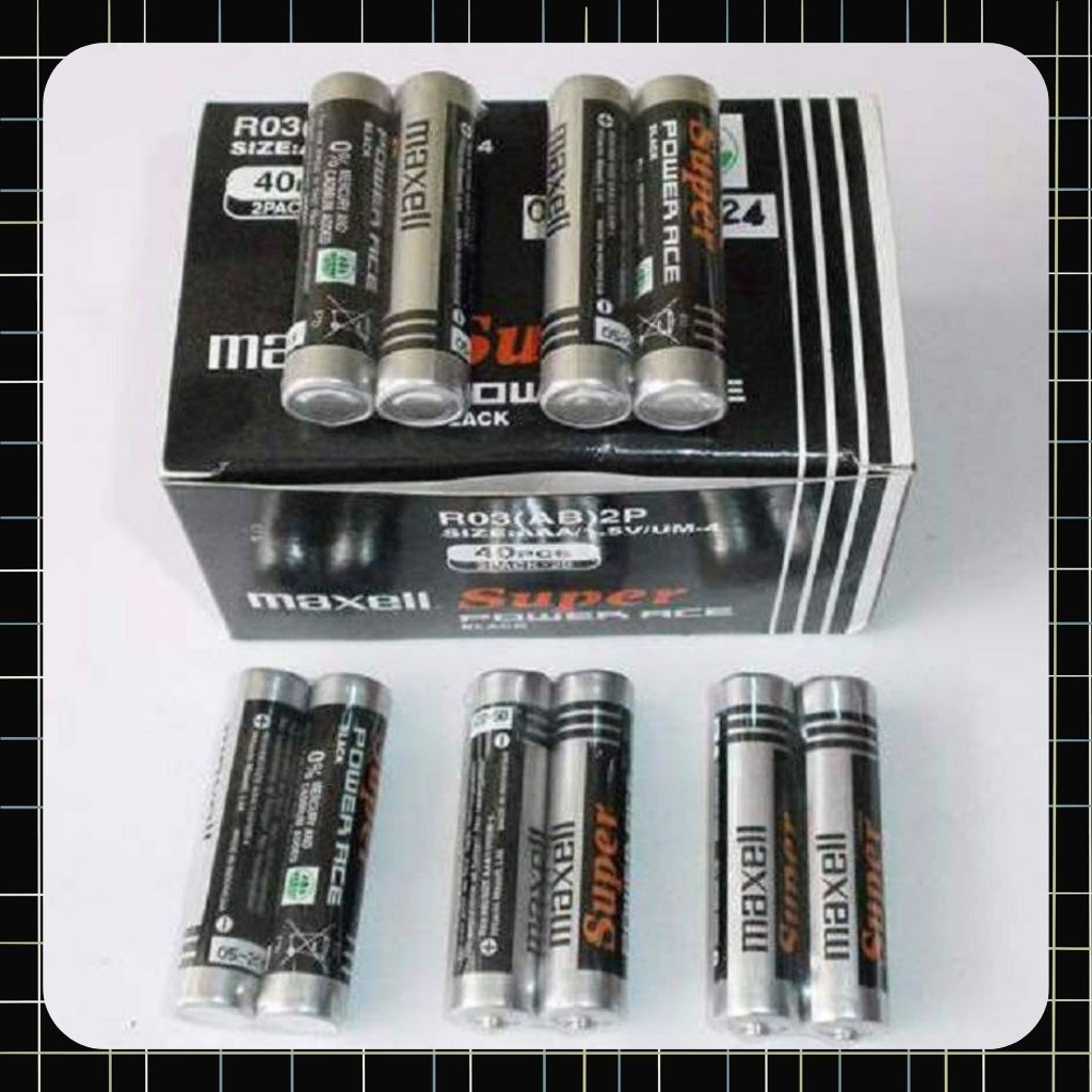 Viên pin tiểu AAA ( 3A) Maxell 1,5V