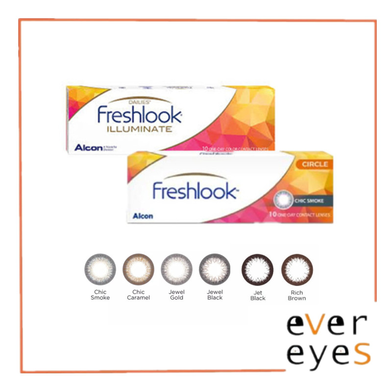 Freshlook Illuminate Daily (10pcs/box) Alcon Contact Lenses | Lazada