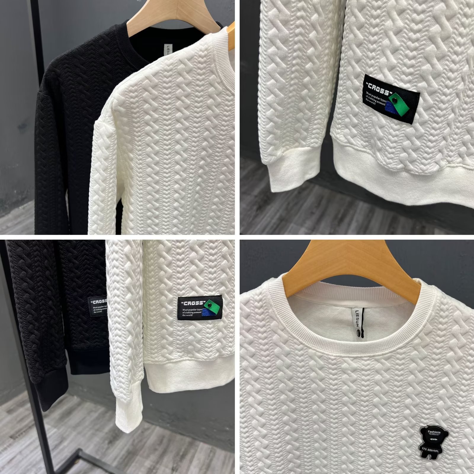New crewneck sweater knit