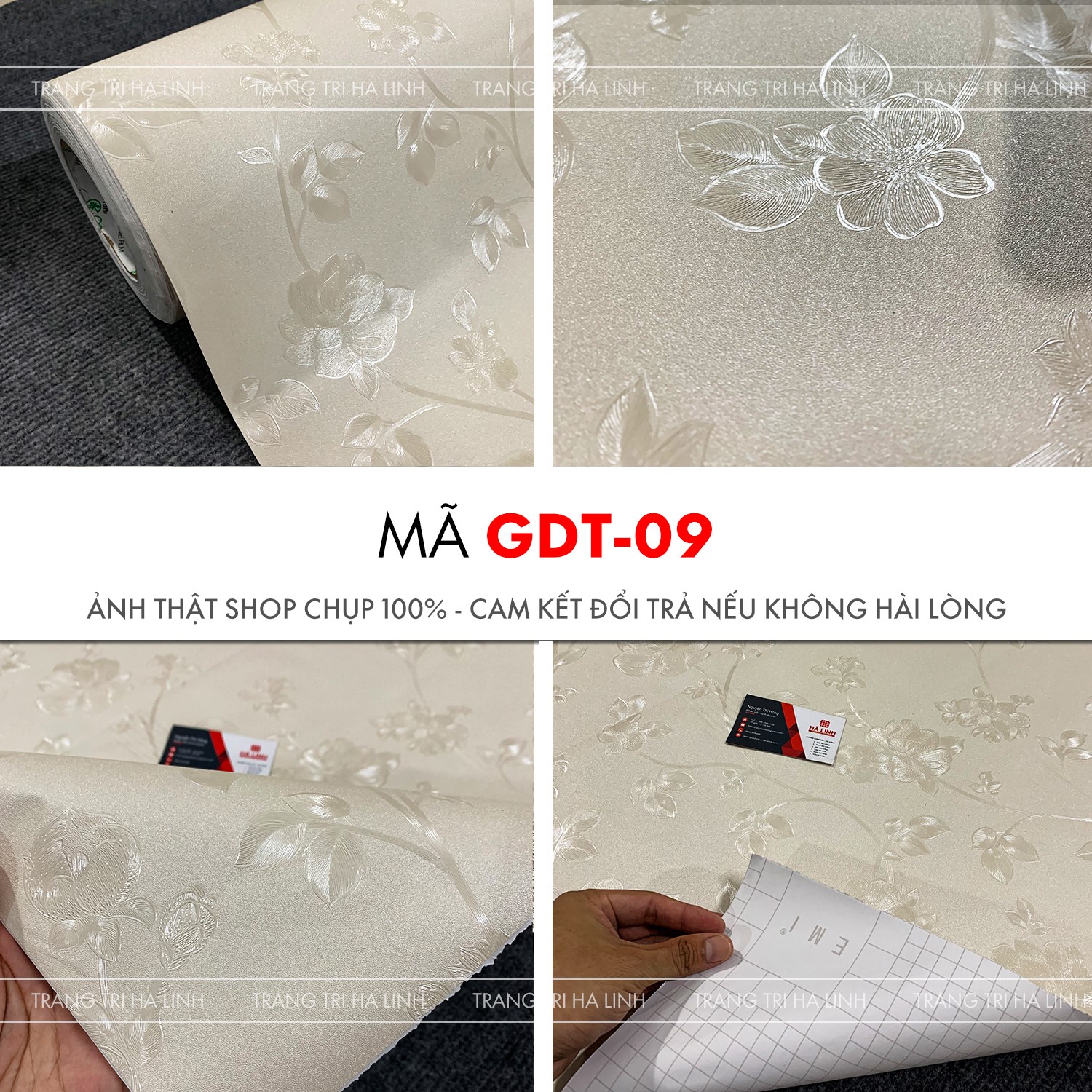 Giấy dán tường phòng ngủ khổ 0.6m 1.2m nhiều mẫu hoa văn 3d trang trí đẹp giá rẻ cao cấp chống thấm nước