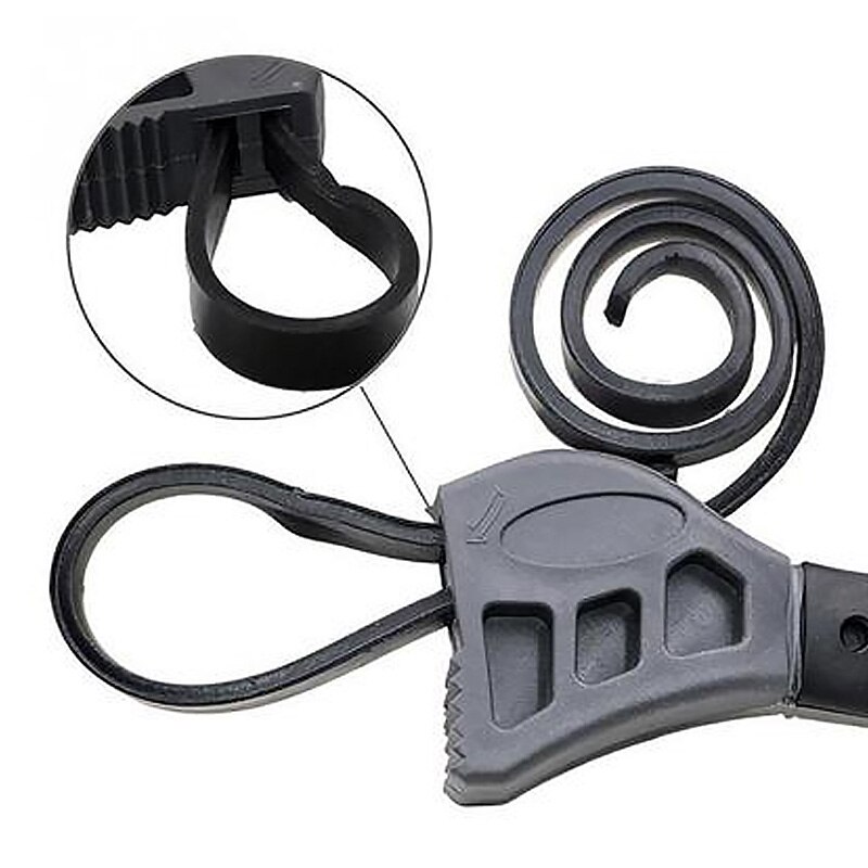 500Mm Multitool chìa vặn chung Đen Ruer Dây Đeo Có Thể Điều Chỉnh Cờ Lê Cho Mở dụng cụ cầm tay bộ lọc dầu nhớt dụng cụ sửa chữa ô tô