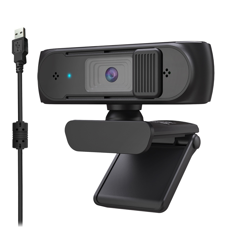1080P Webcam with Microphone,Desktop Computer Laptop USB Webcam Camera for Video Calling Conferencing Gaming