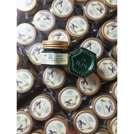 Dầu Cù Là Green Herb muỗi sả (Nắp thiếc) Thái Lan 10gr
