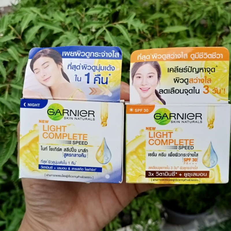 combo 5 sản phẩm chăm sóc da GARNIER  như hình ảnh