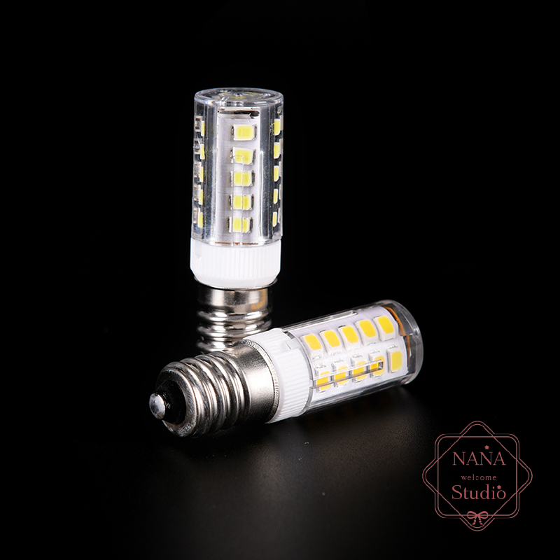 NANA E12 E14 Mini Dimmable dẫn ánh sáng đèn chùm Spotlight tủ lạnh tủ lạnh đèn