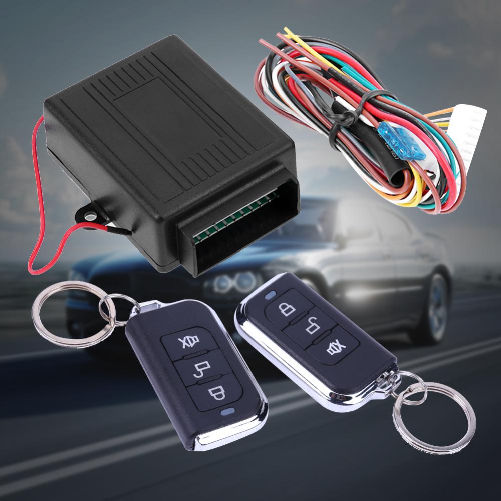 Car Remote Central Door Lock Keyless System Opening Trunk Windows Remote Central Locking Kit Auto Accessories