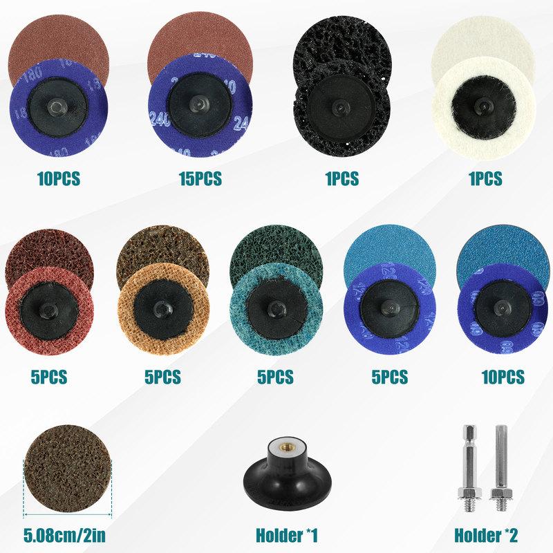 GUFUZI 60Pcs Sanding Discs Set 2inch Premium Aluminum Oxide Grinding  Polishing Pads Zirconium Oxide Discs Grinding Polishing Pads for Rust  Removal Sanding Discs Set for Polishing Lazada PH