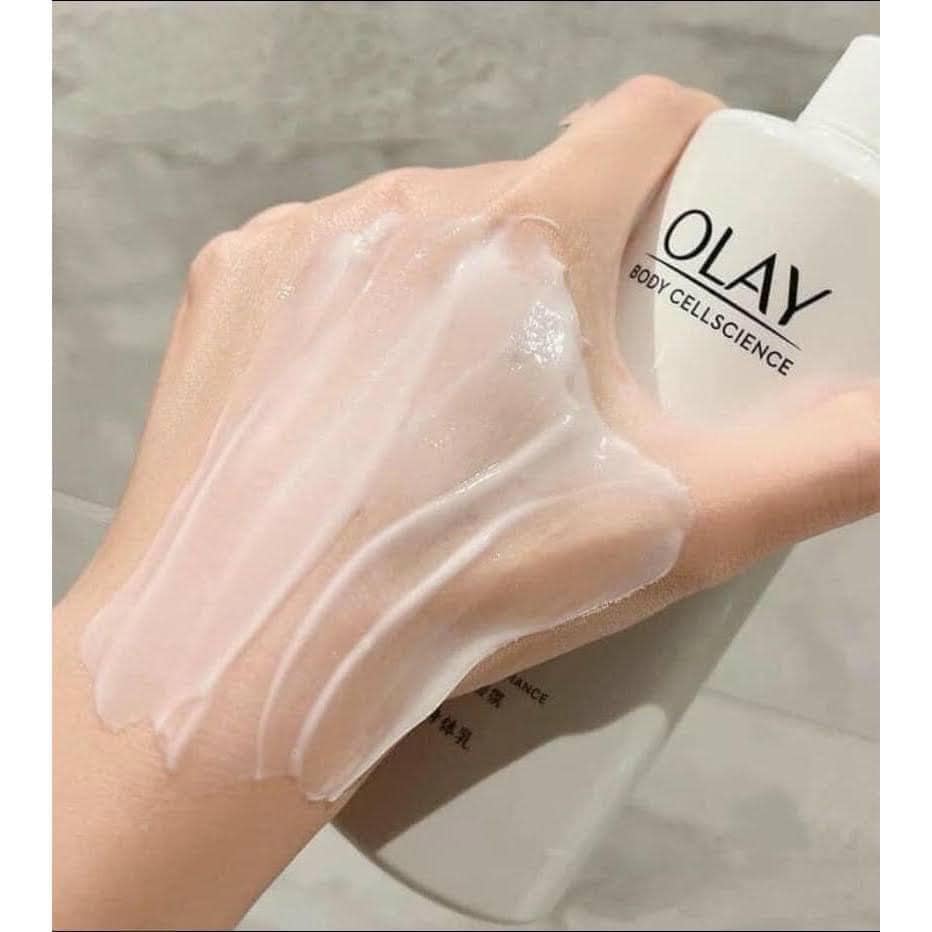 Dưỡng thể olay body cellscience b3 + optic glow & radiance body lotion 250ml