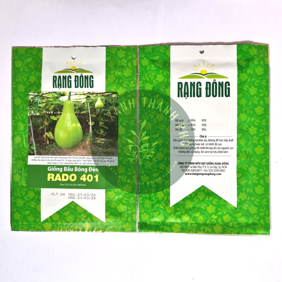 Hạt giống Bầu Bóng Đèn, trái đẹp, năng suất cao, 1gr