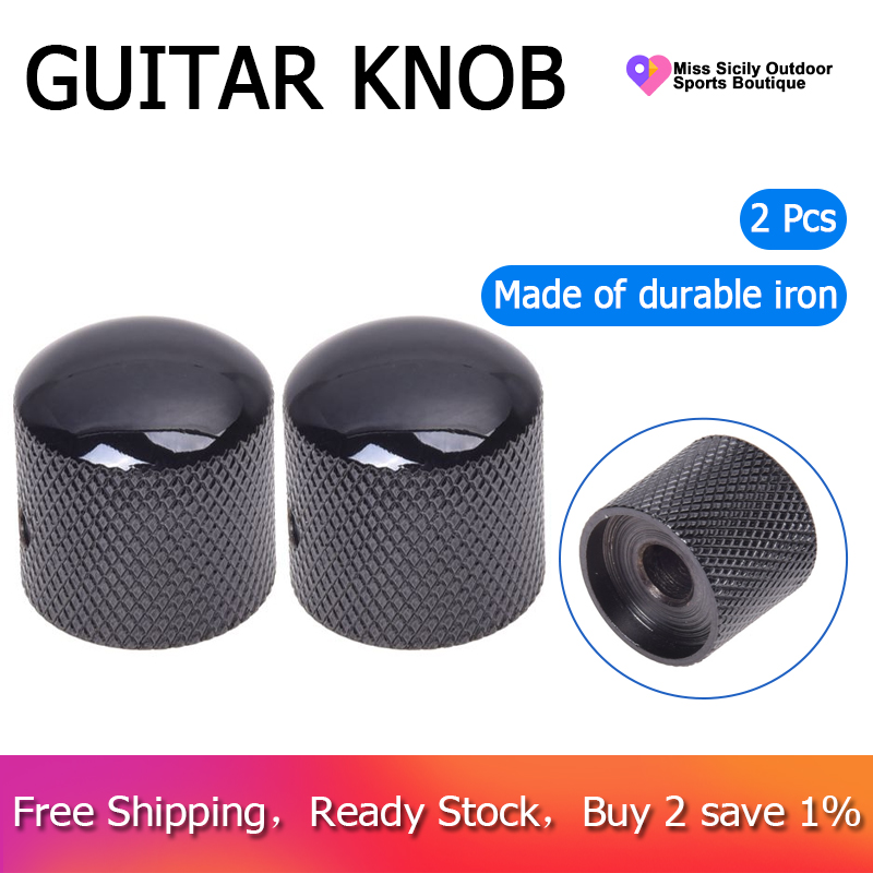 2X Black Electric Guitar Volume Tone Control Knob Lazada PH