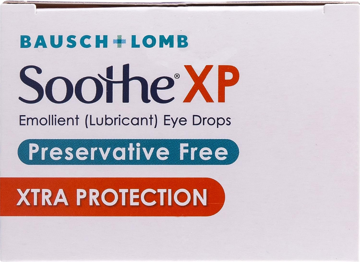 Bausch & Lomb Soothe XP Lubricant Eye Drops, Xtra Protection Formula