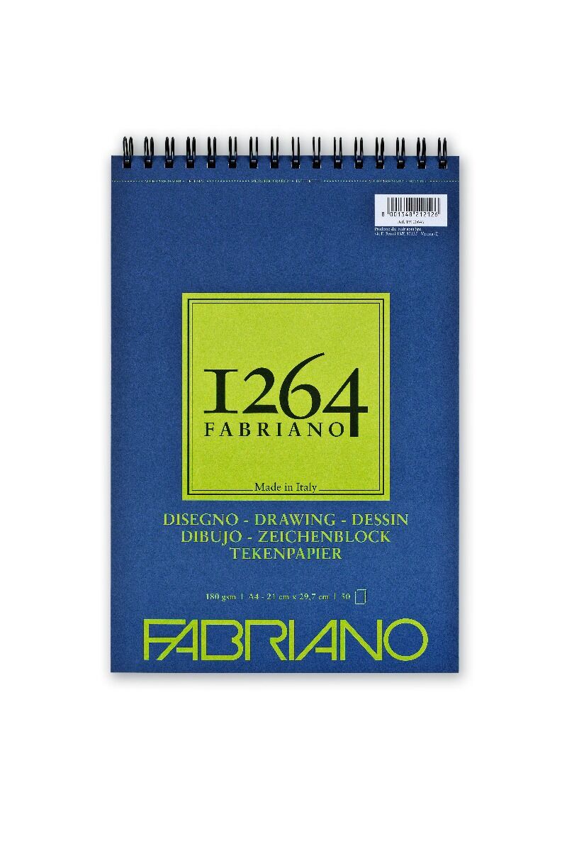 [DA ĐEN] Sổ Fabriano 1264 A5|A4|A3 180g/m²