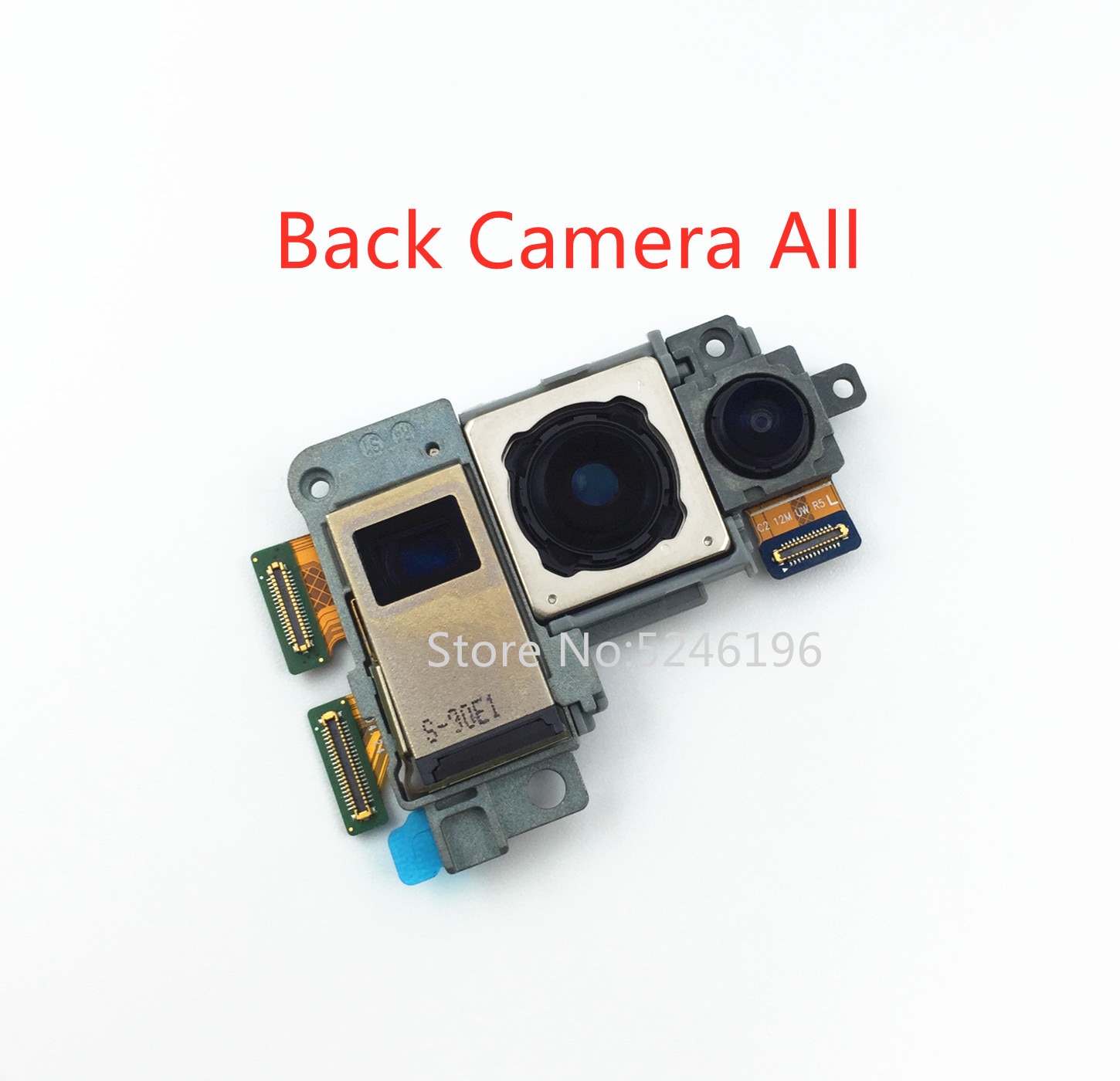 1Pcs Back Big Main Rear Camera Front Camera Module Flex For Suitable For Samsung Galaxy Note20 Ultra Note 20 Ultra Original Replacepart