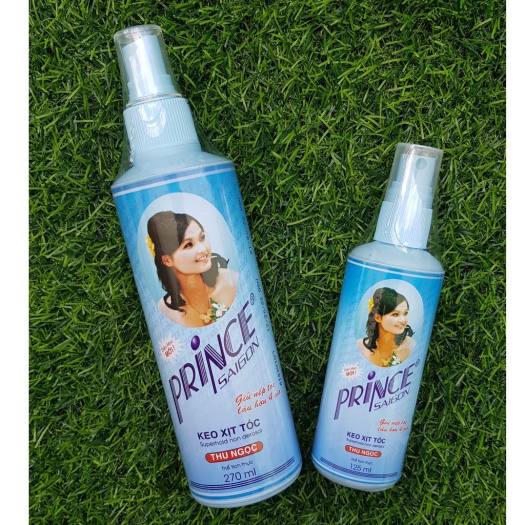 Keo Xịt Tóc Tạo Nếp PRINCE SAIGON 125ml/270ml