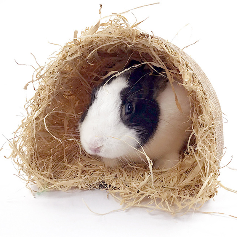 dongcheng%20Rabbit%20Hideaway%20Toy%20Animal%20Grass%20Straw%20Bunny%20Tunnel%20Toy%20Breathable%20Guinea%20Pig%20-%20Image%208