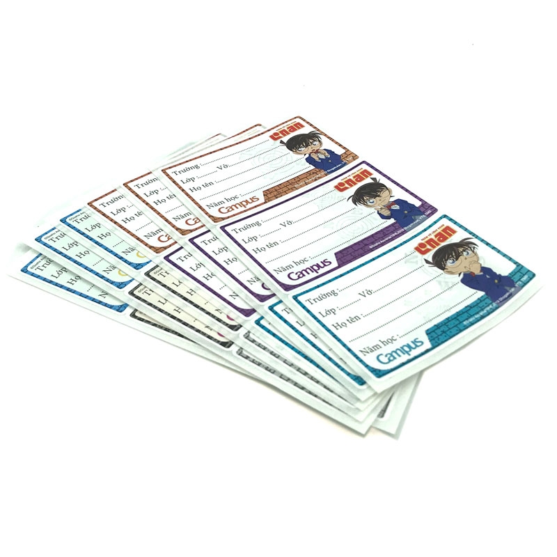 Nhãn vở Campus Conan CON18