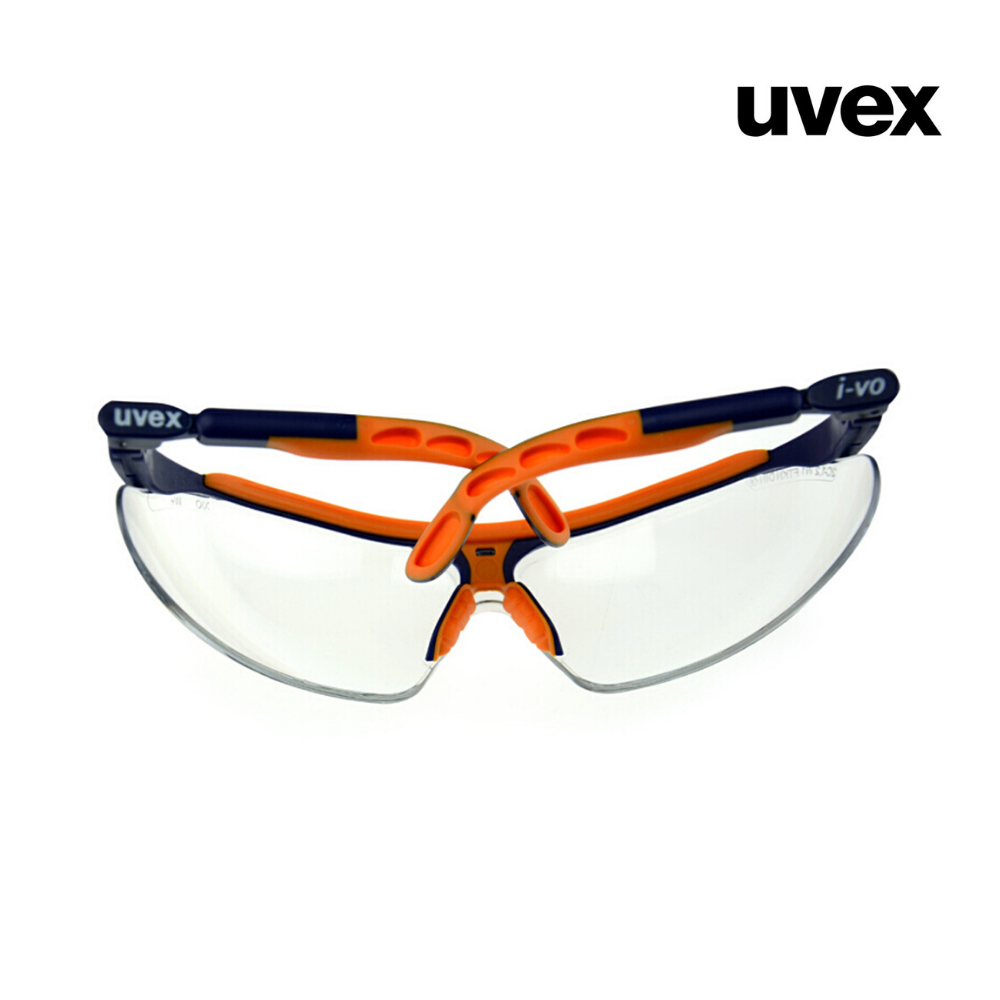 UVEX I-VO CLEAR HC-AF 9160.265 BLUE/ORANGE FRAME | Lazada Singapore