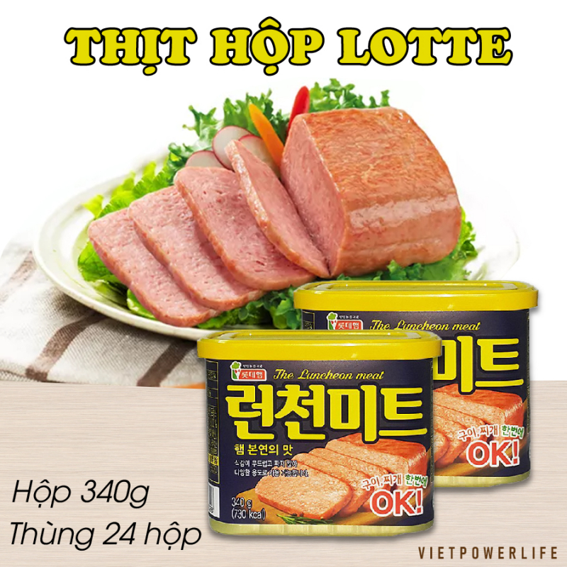 Thịt hộp The Luncheon Meat Hàn Quốc 340gram