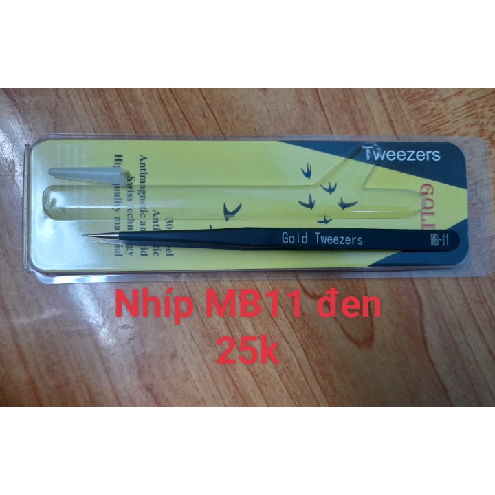Nhíp Nhặt Lông Yến Gold Tweezers/Boss