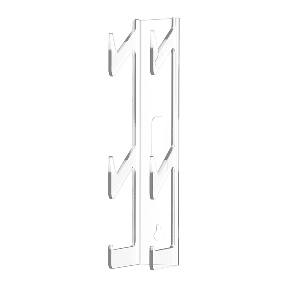 Transparent Game Controller Bracket Mount Space Saving Wall Mounted Game Controller Bracket Storage Rack for PS4/PS3/Xbox/Switch