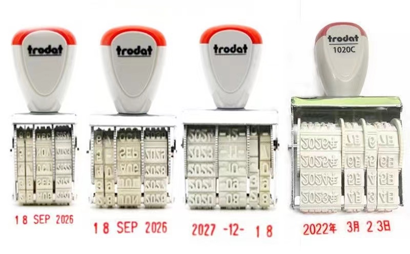 【ZOETN-HOT TOY Store】date stamp, year month day stamp, production date ...