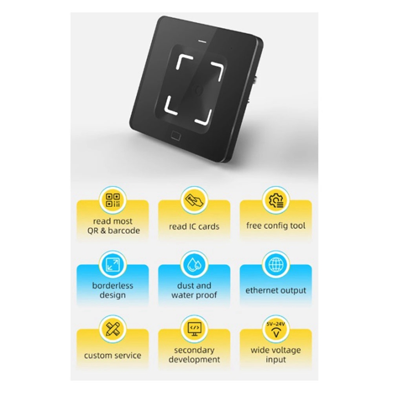 r35 2d qr code rfid reader – multi protocol access... M350 Access Control QR Code Reader( RS485) | Daraz.com.bd